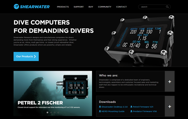 Shearwater Dive Computers