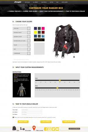 Zeagle Custom BCD Builder