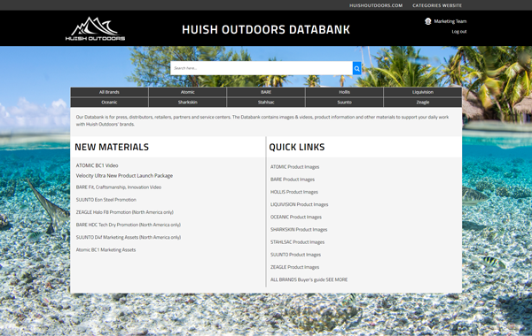 Huish Outdoors Databank