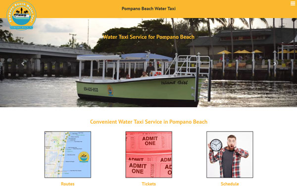 Pompano Beach Water Taxi