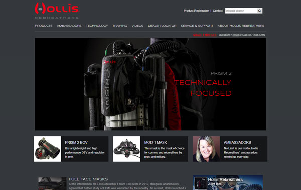 Hollis Rebreathers